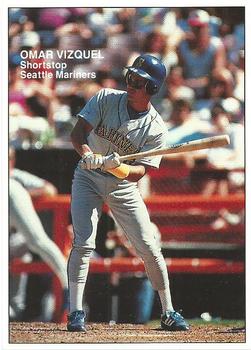 1991 Country Hearth Bread Seattle Mariners  #9 Omar Vizquel Front