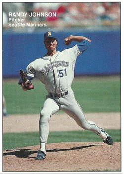 1991 Country Hearth Bread Seattle Mariners  #26 Randy Johnson Front