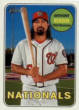 2018 Topps Heritage #41 Anthony Rendon Front