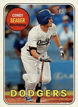 2018 Topps Heritage #45 Corey Seager Front