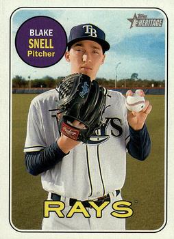 2018 Topps Heritage #54 Blake Snell Front