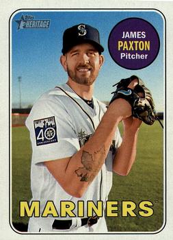 2018 Topps Heritage #69 James Paxton Front