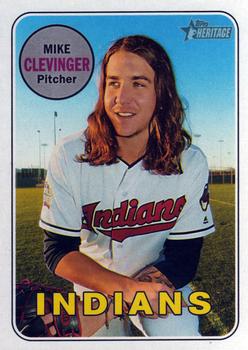 2018 Topps Heritage #84 Mike Clevinger Front