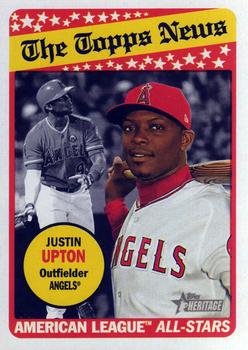 2018 Topps Heritage #103 Justin Upton Front