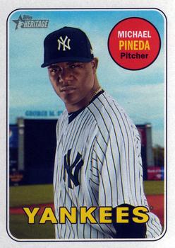 2018 Topps Heritage #111 Michael Pineda Front