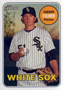 2018 Topps Heritage #123 Carson Fulmer Front