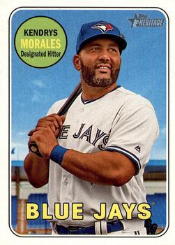 2018 Topps Heritage #124 Kendrys Morales Front