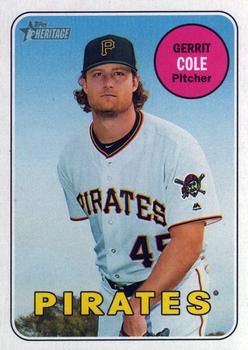 2018 Topps Heritage #175 Gerrit Cole Front