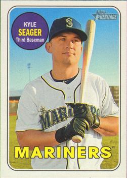 2018 Topps Heritage #233 Kyle Seager Front