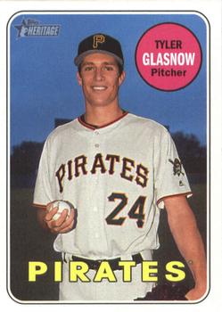 2018 Topps Heritage #258 Tyler Glasnow Front