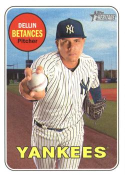 2018 Topps Heritage #289 Dellin Betances Front