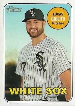 2018 Topps Heritage #357 Lucas Giolito Front