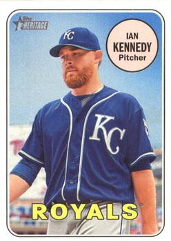 2018 Topps Heritage #363 Ian Kennedy Front