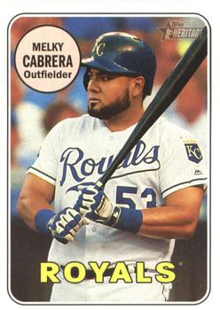 2018 Topps Heritage #370 Melky Cabrera Front