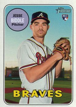 2018 Topps Heritage #577 Jesse Biddle Front