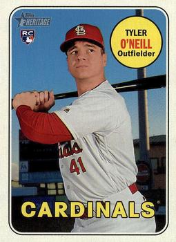 2018 Topps Heritage #612 Tyler O'Neill Front