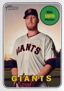 2018 Topps Heritage #614 Will Smith Front