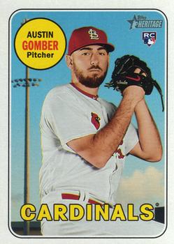2018 Topps Heritage #619 Austin Gomber Front