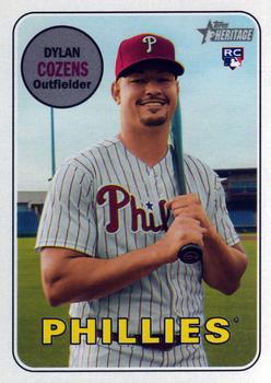 2018 Topps Heritage #634 Dylan Cozens Front