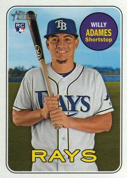 2018 Topps Heritage #643 Willy Adames Front