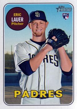 2018 Topps Heritage #685 Eric Lauer Front