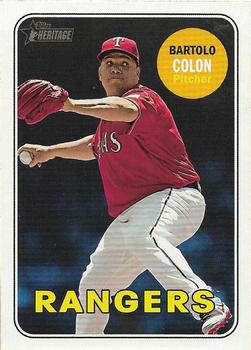 2018 Topps Heritage #606 Bartolo Colon Front