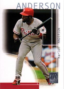 2002 Topps Reserve #93 Marlon Anderson Front