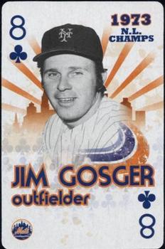 2013 Caesars 1973 New York Mets #8c Jim Gosger Front