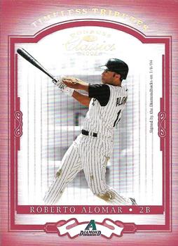 2004 Donruss Classics - Timeless Tributes Red #85 Roberto Alomar Front
