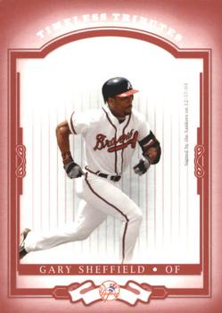 2004 Donruss Classics - Timeless Tributes Red #149 Gary Sheffield Front