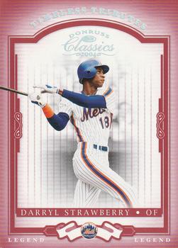 2004 Donruss Classics - Timeless Tributes Red #164 Darryl Strawberry Front
