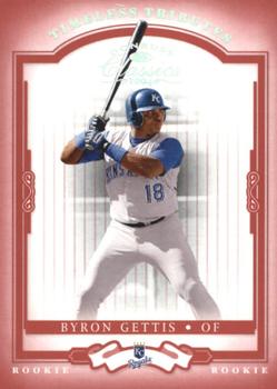 2004 Donruss Classics - Timeless Tributes Red #176 Byron Gettis Front