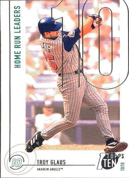 2002 Topps Ten #41 Troy Glaus Front