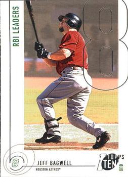 2002 Topps Ten #49 Jeff Bagwell Front