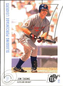 2002 Topps Ten #68 Jim Thome Front