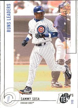 2002 Topps Ten #82 Sammy Sosa Front