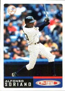 2002 Topps Total #105 Alfonso Soriano Front