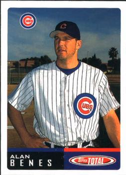 2002 Topps Total #127 Alan Benes Front