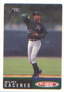 2002 Topps Total #159 Wilmy Caceres Front