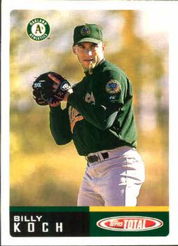 2002 Topps Total #372 Billy Koch Front