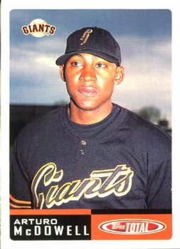 2002 Topps Total #538 Arturo McDowell Front