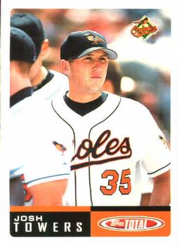 2002 Topps Total #568 Josh Towers Front