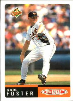 2002 Topps Total #587 Kris Foster Front
