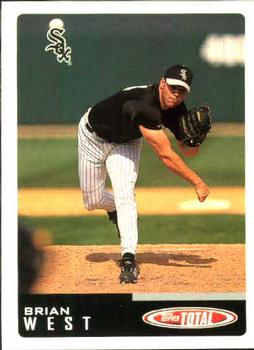 2002 Topps Total #614 Brian West Front