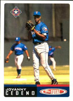 2002 Topps Total #638 Jovanny Cedeno Front