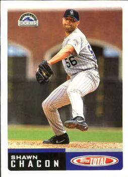 2002 Topps Total #669 Shawn Chacon Front