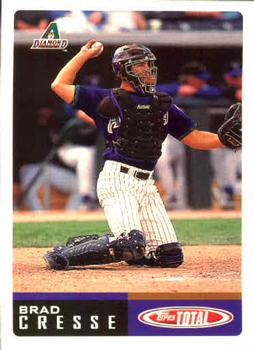 2002 Topps Total #712 Brad Cresse Front
