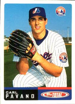 2002 Topps Total #713 Carl Pavano Front