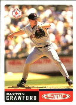 2002 Topps Total #736 Paxton Crawford Front