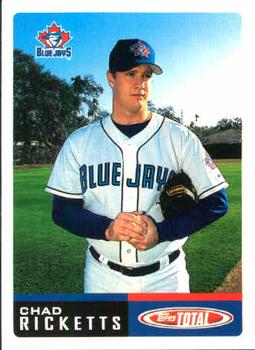 2002 Topps Total #765 Chad Ricketts Front